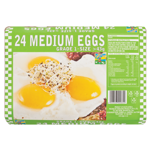 Fairacres Double Dozen Medium Eggs 24 Pack