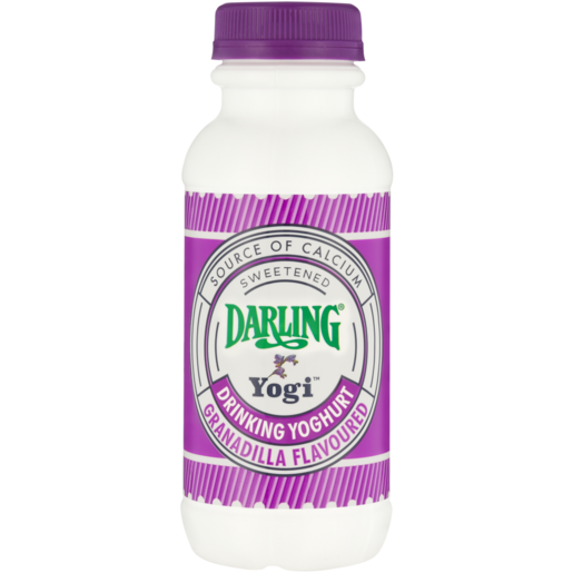 Darling Yogi Granadilla Flavoured Drinking Yoghurt 250g 