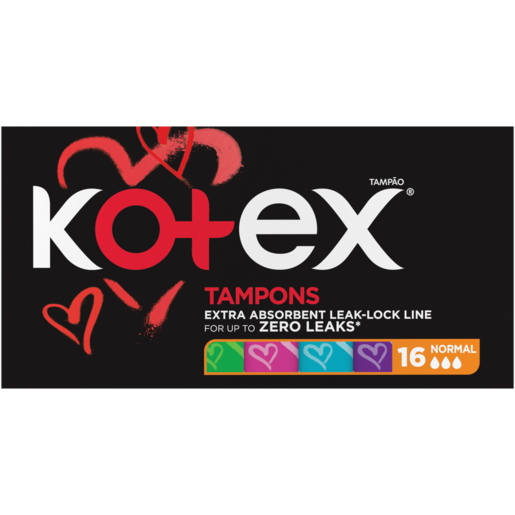 Kotex Normal Total Confidence Tampons 16 Pack
