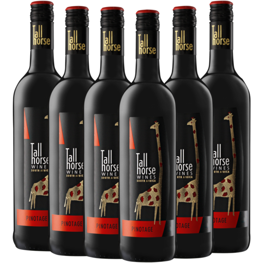 Tall Horse Pinotage Red Wine Bottles 6 x 750ml