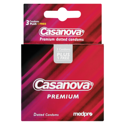 Casanova Regular Condoms 4 Pack