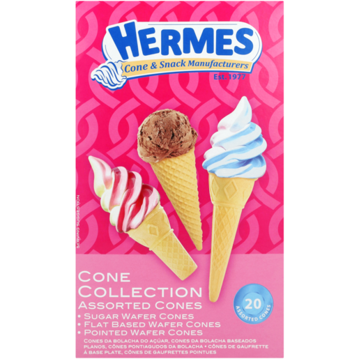 Hermes Assorted Ice Cream Cone Collection 20 Pack
