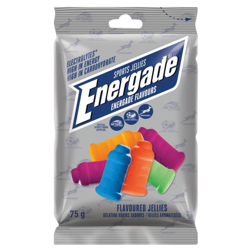 Energade Sport Flavoured Jelly Sweets 75g