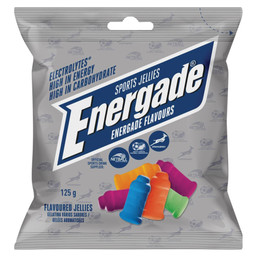 Energade Sport Flavoured Jelly Sweets 125g