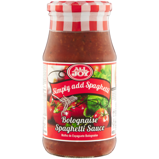All Joy Spaghetti Bolognaise Sauce 485g