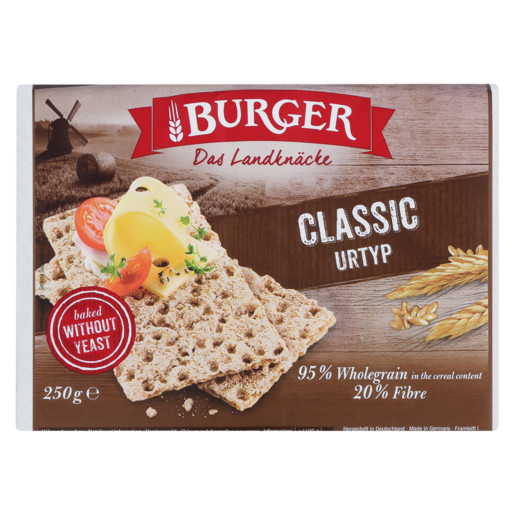 Burger Classic Urtyp Crisp Bread 250g