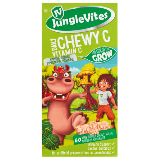 Jungle Vites Apple Chewy C Supplement 60 Pack