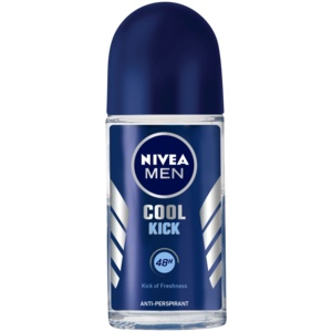 Nivea Men Cool Kick Roll-On 50ml | Male Roll-on & Stick Deodorant ...