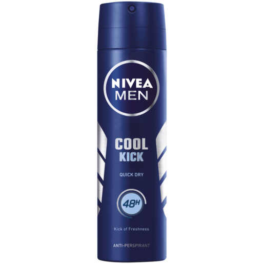 NIVEA For MEN Cool Kick 48 Hour Anti-Perspirant 150ml