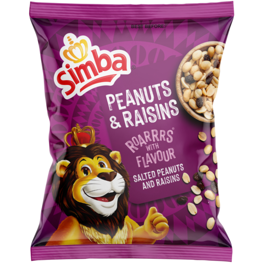 Simba Salted Peanuts & Raisins Bag 150g