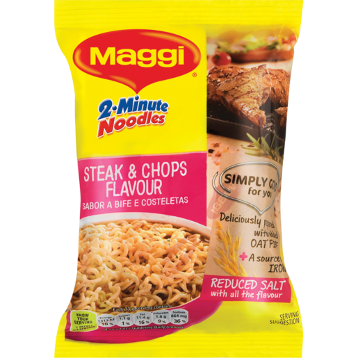 Maggi Steak & Chops 2 Minute Noodles 73g