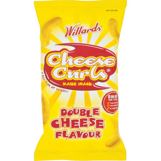 Cheese Curls Double Cheese Flavoured Maize Snack 14g