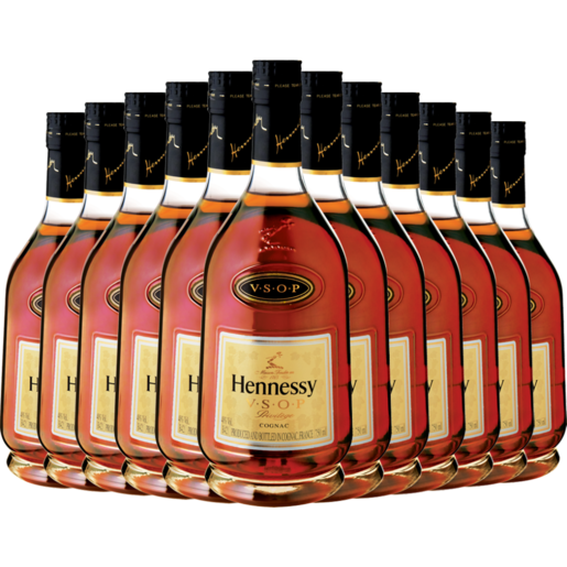Hennessy VSOP Privilege Cognac Bottles 12 x 750ml