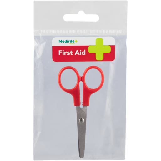 Medirite First Aid Metal Safety Scissors