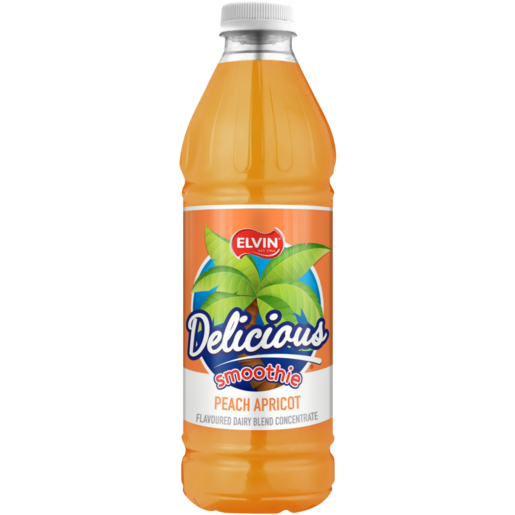 Elvin Delicious Peach Apricot Flavoured Smoothie Concentrate 1L