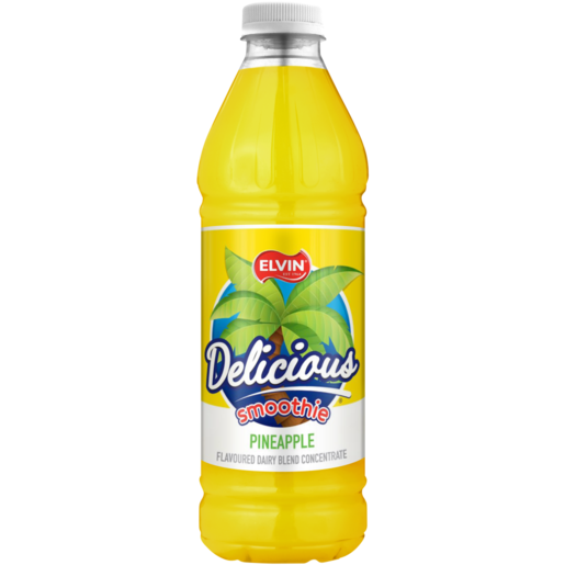 Elvin Delicious Pineapple Flavoured Smoothie Concentrate 1L