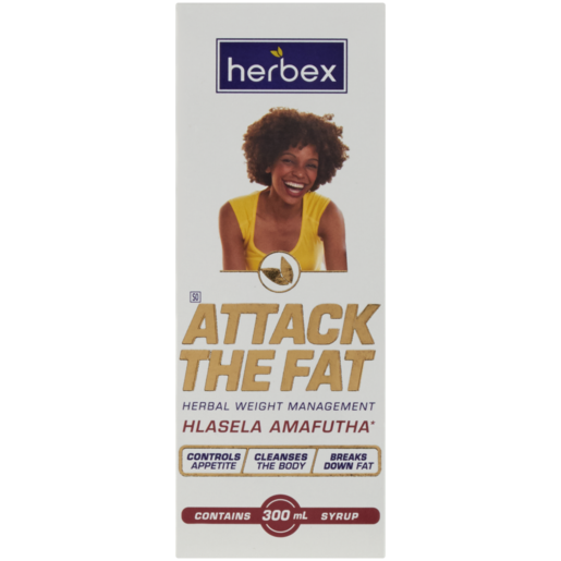 Herbex Attack The Fat Hlasela Infused Syrup 300ml