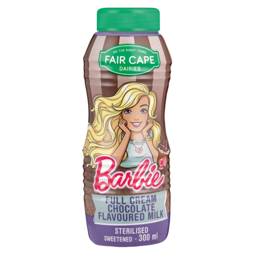 Fair Cape Dairies Barbie Full Cream Chocolate Flavoured Milk 300ml