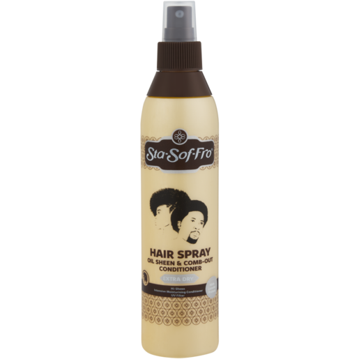 Sta-Sof-Fro Oil & Sheen Comb Out Conditioner Hair Spray 250ml