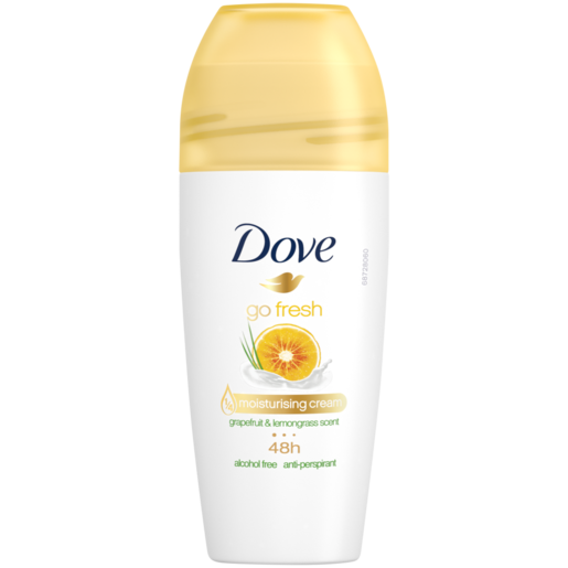 Dove Go Fresh Grapefruit & Lemongrass Antiperspirant Deodorant Roll-On 50ml