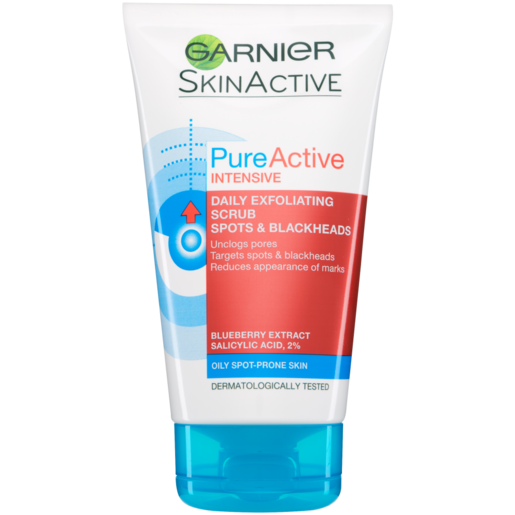 Garnier Pure Active Intensive Anti-Spot Exfoliating Facial Scrub 150ml