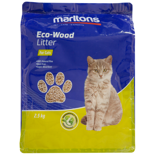 Marltons Eco Wood Cat Litter 2.5kg