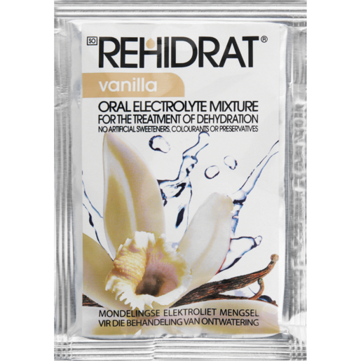 Rehidrat Vanilla Oral Electrolyte Mixture Sachet 14g