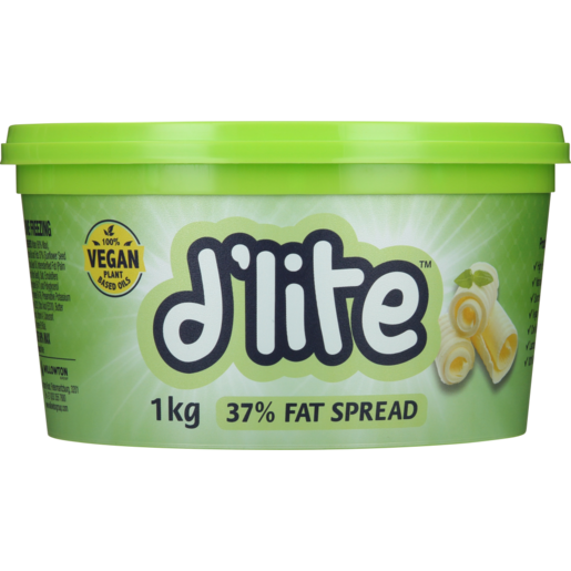 D'Lite 37% Fat Spread 1kg