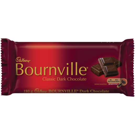 Cadbury Bournville Dark Chocolate Slab 150g