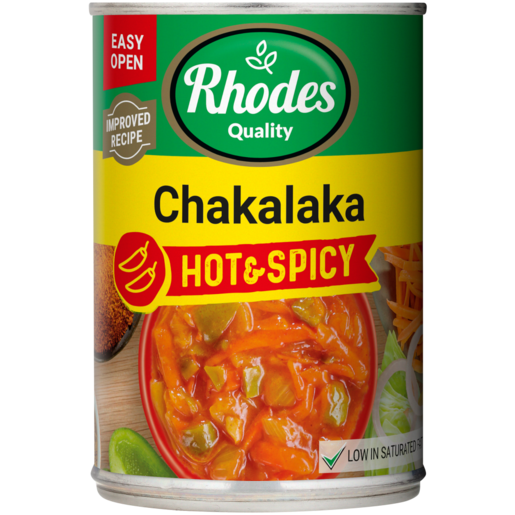 Rhodes Quality Hot & Spicy Chakalaka 400g