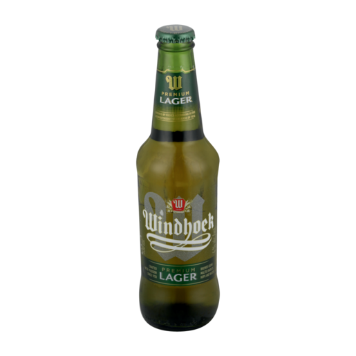 Windhoek Premium Lager Beer Bottle 330ml