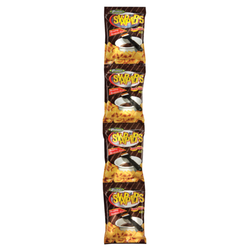Frimax Snappers Barbeque Flavoured Corn Chips 4 x 22g