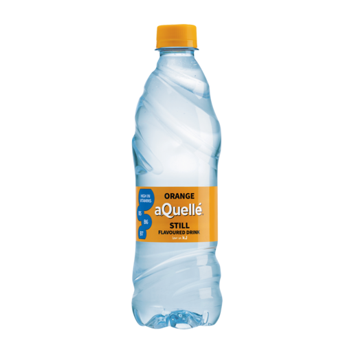 aQuellé Orange Flavoured Still Water 500ml