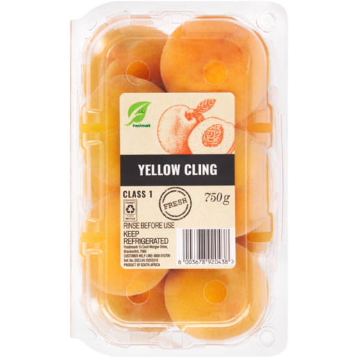 Yellow Cling Peaches 750g 