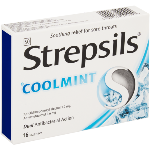 Strepsils Coolmint Lozenges 16 Pack