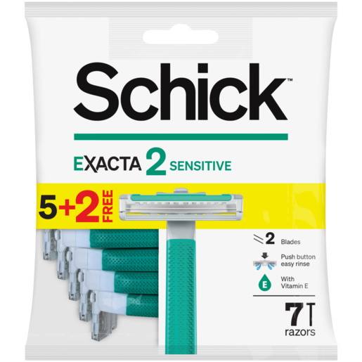 Schick Exacta 2 Disposable Razors 7 Pack