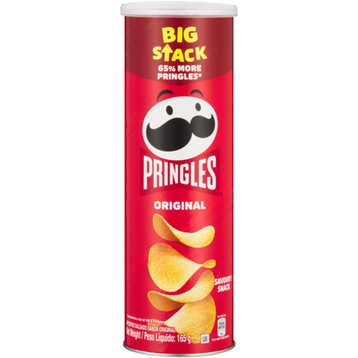 Pringles Original Savoury Snack 165g 
