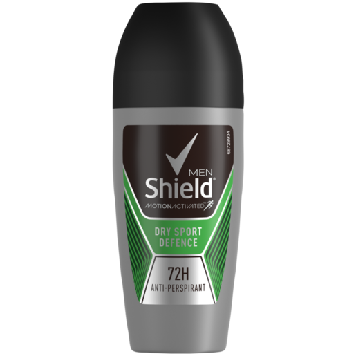 Shield Dry Sport Defense Men's Anti-Perspirant Roll-On 50ml