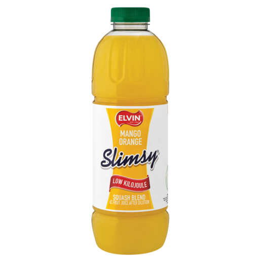Slimsy Mango Orange Flavoured Squash Concentrate 1L