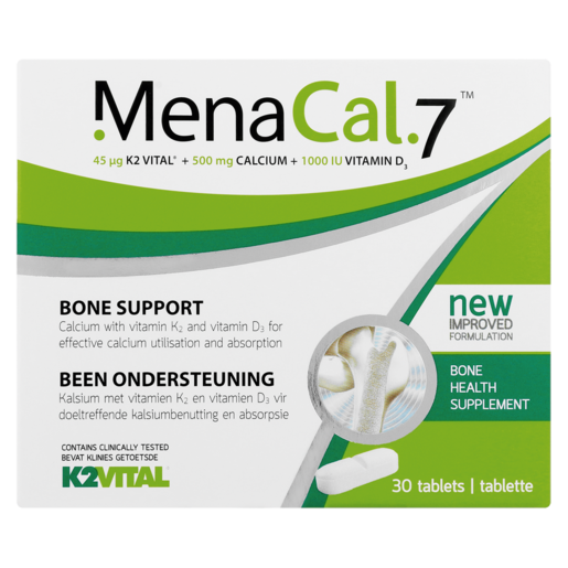 MenaCal.7 Bone Health Support Tablets 30 Pack