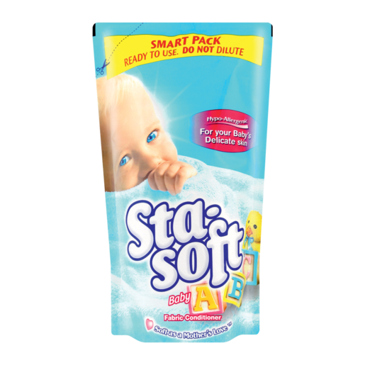 Sta-soft Baby Scented Fabric Conditioner Pouch 500ml