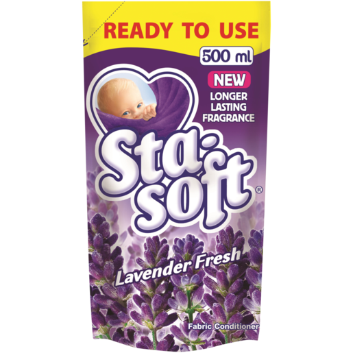 Sta-soft Ready-To-Use Lavender Fresh Fabric Softener 500ml
