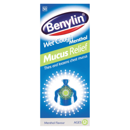 Benylin Menthol Mucus Relief Cough Syrup 100ml