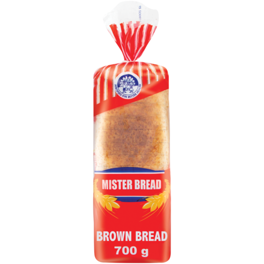 Mister Bread Sliced Brown Bread Loaf 700g