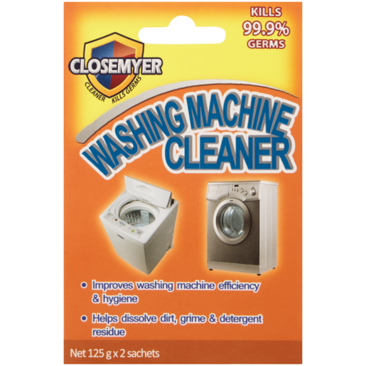 Closemeyer Washing Machine Cleaner 2 x 125g Pack