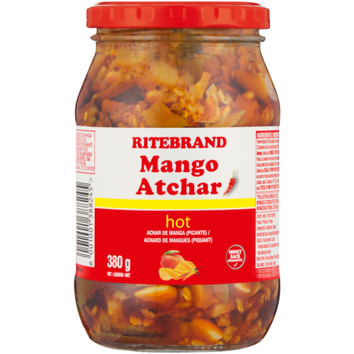 Ritebrand Hot Mango Atchar 380g