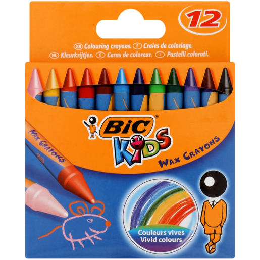 BIC Kids Wax Crayons