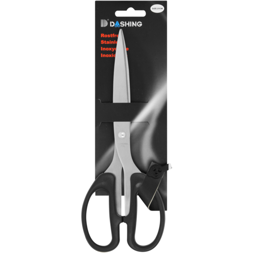Dashing Black Office Scissors 21cm