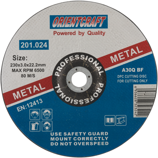 Orientcraft Steel Cutting Disc 230mm