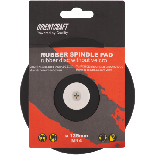 Orientcraft Rubber Disc Pad Spindel 125mm